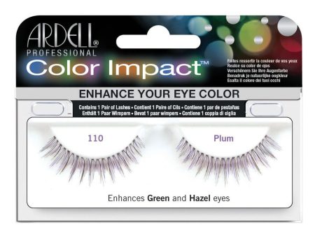 Set of false eyelashes Ardell Color Impact Nº 110 Plum Discount