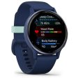 Men s Watch GARMIN Blue 1,2  For Cheap