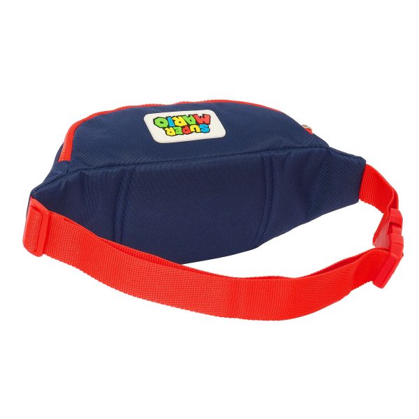 Belt Pouch Super Mario World Navy Blue 23 x 12 x 9 cm Hot on Sale