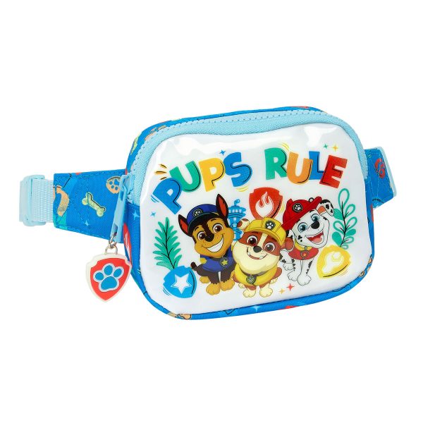 Belt Pouch The Paw Patrol Pups rule Blue 14 x 11 x 4 cm on Sale