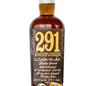 291 Colorado Whiskey Barrel Proof Single Barrel Bourbon Supply