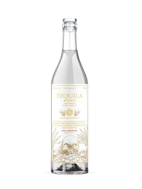 PM Spirits Project Tequila Blanco Still Strength 110 proof on Sale