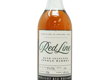 Red Line Straight Rye Whiskey Cask Strength #R-113 Discount