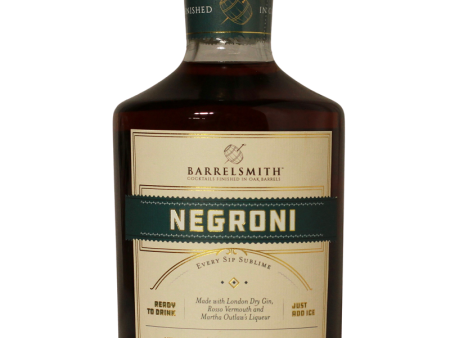 Barrelsmith Negroni For Cheap