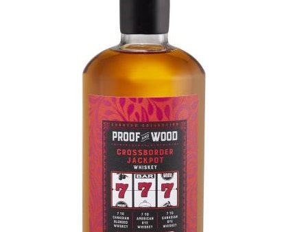 Proof and Wood  Crossborder Jackpot  7YR Whiskey on Sale