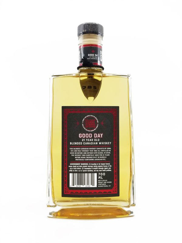 Proof And Wood Good Day 21-Year Blended Canadian Whiskey Online